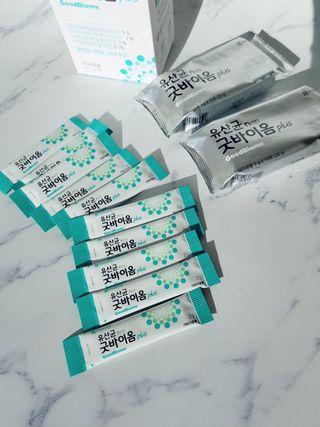 프리마인 유산균 국가지정연구소 선정, 살아있는 생유산균 200억 마리의 힘. 유산균n굿바이옴플러스 — 5점을 준 리뷰어가 2021년 9월 올린 사용 사진