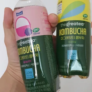 더그레잇티 콤부차 [매일유업] 더그레잇티 44kcal 콤부차 300ml *12개입 (오리지널 6개+베리리치 6개) — 5점을 준 리뷰어가 2023년 7월 올린 사용 사진