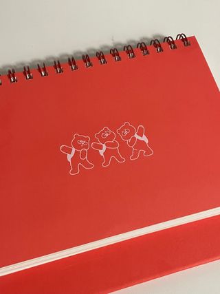 리훈 곰부 세우는 체크리스트 위클리 탁상 플래너 주간 일주일 계획표 — 4.5점을 준 리뷰어가 2023년 2월 올린 사용 사진