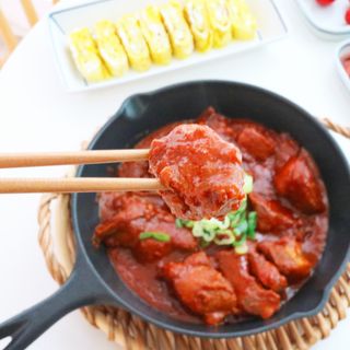 [푸딩팩토리] 대구 동인동식 수비드 매운돼지갈비찜 750g_국내산 돼지고기, 마늘듬뿍 동인동식 찜갈비 — 5점을 준 리뷰어가 2022년 8월 올린 사용 사진
