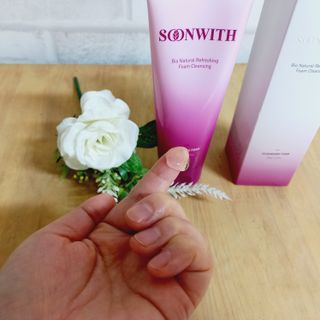 SOONWITH 바이오 내추럴 리프레싱 폼클렌징 — 5점을 준 리뷰어가 2021년 5월 올린 사용 사진