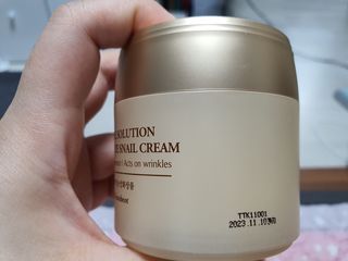 Dr.느루벗 느루벗 링클 솔루션 콘센트레이트 스네일 탄력 달팽이 크림 80g — 5점을 준 리뷰어가 2021년 4월 올린 사용 사진