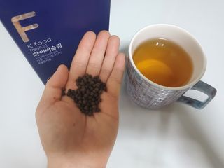 똥기사의 케이푸드 화이버슬림 — 5점을 준 리뷰어가 2021년 1월 올린 사용 사진
