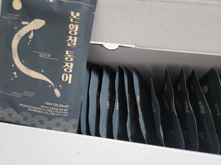 [비린내 완벽제거] 본황칠 통장어 국내산 장어즙 아르기닌 2800mg 장어즙효능 기력보강 — 5점을 준 리뷰어가 2022년 7월 올린 사용 사진