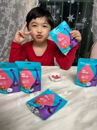 푸름웰니스 라바 쑥쑥구미 36g — 5점을 준 리뷰어가 2022년 4월 올린 사용 사진
