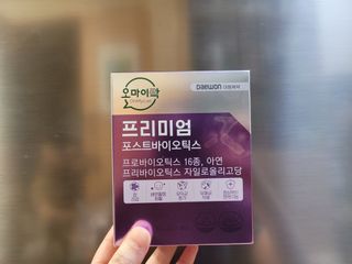 [유산균] 오마이락 프리미엄 포스트바이오틱스 30P — 5점을 준 리뷰어가 2022년 12월 올린 사용 사진