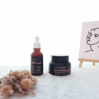 마리엔메이  이데베논 블랙베리 보습 크림 + 세럼 — 5점을 준 리뷰어가 2021년 10월 올린 사용 사진