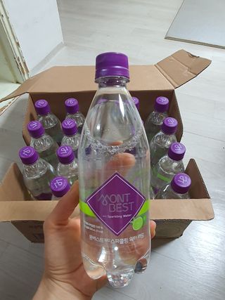 몽베스트 Montbest with Sparkling water Lemon OR Lime 20병(랜덤) — 5점을 준 리뷰어가 2024년 4월 올린 사용 사진