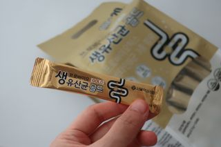 서울약사신협_프로바이오생유산균골드_2.5x120포 — 5점을 준 리뷰어가 2021년 7월 올린 사용 사진