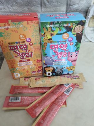 다나음 셀렌에 빠진 아연면역젤리 열대과일맛+사과맛 — 5점을 준 리뷰어가 2021년 4월 올린 사용 사진