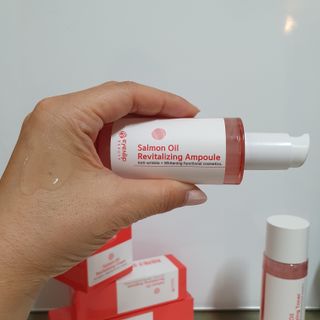 아이앤립 / EYENLIP 아이앤립 연어오일 리바이탈라이징 토너+앰플+크림 3종 세트 — 5점을 준 리뷰어가 2021년 6월 올린 사용 사진
