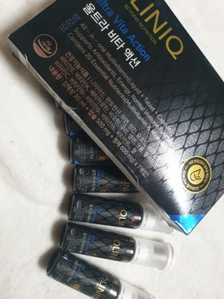 올리닉 울트라비타액션 — 5점을 준 리뷰어가 2021년 8월 올린 사용 사진