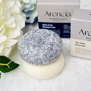 Arencia 아렌시아 솔티소다 샴푸바, 더 새틴 린스바 세트 — 5점을 준 리뷰어가 2021년 6월 올린 사용 사진