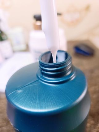 [포레스트스토리] B7 안티 헤어로스 샴푸1,000ml + 헤어팩 1,000ml — 5점을 준 리뷰어가 2021년 3월 올린 사용 사진
