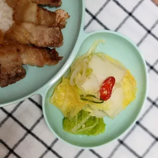 셰프애찬 단호박 백김치 1kg — 5점을 준 리뷰어가 2022년 10월 올린 사용 사진