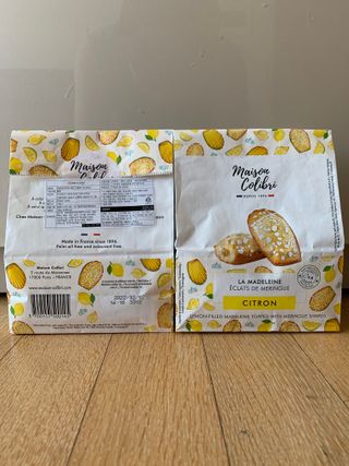 [메종콜리브리] 프랑스 마들렌 메종콜리브리 레몬 마들렌 2팩 — 5점을 준 리뷰어가 2021년 9월 올린 사용 사진