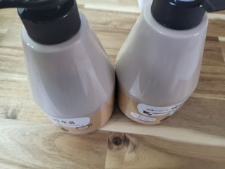 [과일나라] 피부가 마시는 커피우유 바디클렌저&바디로션 — 4점을 준 리뷰어가 2022년 3월 올린 사용 사진
