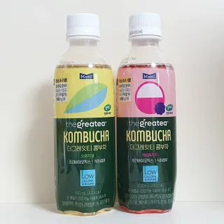 더그레잇티 콤부차 [매일유업] 더그레잇티 44kcal 콤부차 300ml *12개입 (오리지널 6개+베리리치 6개) — 5점을 준 리뷰어가 2023년 7월 올린 사용 사진