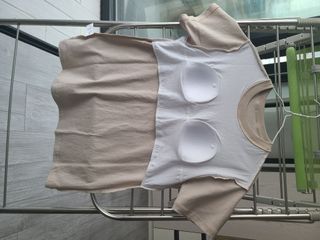 아르보노브라 아르보노 주니어 베이직 반팔 브라 티셔츠 — 5점을 준 리뷰어가 2022년 4월 올린 사용 사진