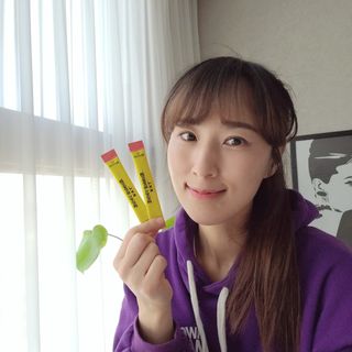 힐리셔스 퓨어바이탈 석류맛 — 5점을 준 리뷰어가 2021년 2월 올린 사용 사진