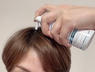 모두발라 탈모집중케어 헤어토닉 — 4점을 준 리뷰어가 2021년 12월 올린 사용 사진