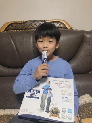 키즈텐플러스 연세 키즈텐 플러스 1개월 — 5점을 준 리뷰어가 2021년 3월 올린 사용 사진