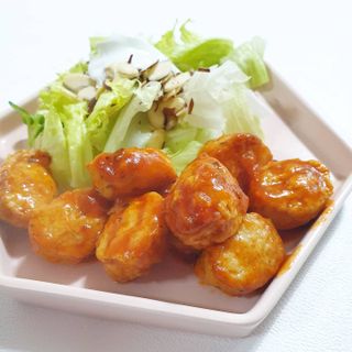 굽네몰 [굽네] 소스가 맛있는 닭가슴살 한입 볼 2종 — 4.5점을 준 리뷰어가 2021년 3월 올린 사용 사진