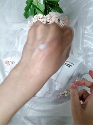 리더스코스메틱 리더스 카밍 바이오틱스 #1등 진정 기획세트 [에센스 워터150ml + 크림 마스크80ml] — 4점을 준 리뷰어가 2022년 9월 올린 사용 사진