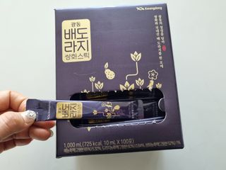 광동생활건강 나우 [광동] 배도라지 쌍화스틱 10mL x 100포 — 5점을 준 리뷰어가 2023년 2월 올린 사용 사진