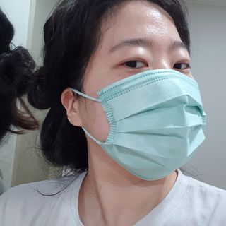 에어에이드 컬러 덴탈 마스크 — 5점을 준 리뷰어가 2021년 8월 올린 사용 사진