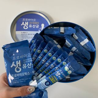서울약사신협_프로바이오생유산균_2.5G x 100포 — 5점을 준 리뷰어가 2021년 3월 올린 사용 사진