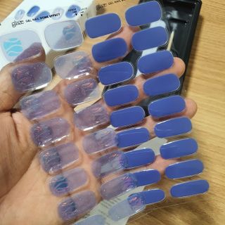 데싱디바 글레이즈 젤네일 별빛유리네일 6종_랜덤발송 — 5점을 준 리뷰어가 2021년 8월 올린 사용 사진