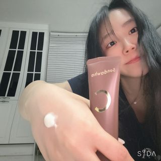 산다화 비타민C 화이트닝 크림 — 4점을 준 리뷰어가 2023년 4월 올린 사용 사진