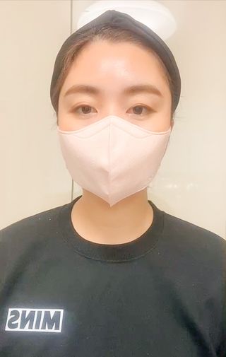 Ciior 씨오르 브이핏 마스크 — 5점을 준 리뷰어가 2022년 12월 올린 사용 사진