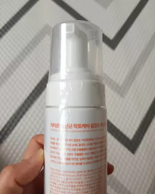 MF프리 [닥터문] 유산균 락토케어 질경초 여성청결제 200ml (폼타입) — 5점을 준 리뷰어가 2022년 9월 올린 사용 사진