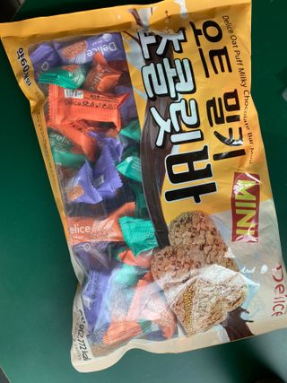 델리스 오트 밀키 초콜릿 바 — 5점을 준 리뷰어가 2023년 1월 올린 사용 사진