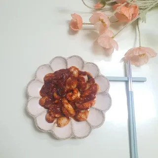 [푸딩팩토리] 불맛양념 쭈꾸미볶음 300G_엄선한 쭈꾸미원물과 양념이 신의 한수! — 5점을 준 리뷰어가 2022년 9월 올린 사용 사진