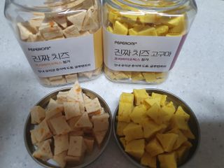 페페로니 진짜 프리바이오틱스 치즈+치즈고구마 180g+180g — 5점을 준 리뷰어가 2021년 7월 올린 사용 사진