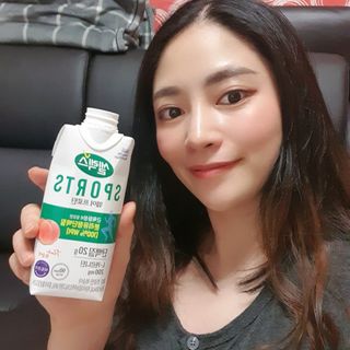 셀렉스스포츠 셀렉스 스포츠 웨이 프로틴 복숭아_ 330ml x 12팩 — 4점을 준 리뷰어가 2021년 4월 올린 사용 사진