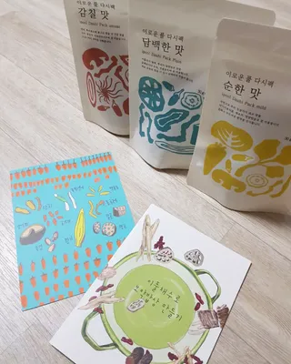 이풀 이로운풀 다시팩 3종세트(담백한맛, 감칠맛, 순한맛) — 5점을 준 리뷰어가 2022년 11월 올린 사용 사진