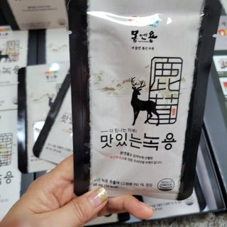 [몸엔용] 과일을 넣어 국산녹용을 맛있게 60ml x 30포 — 5점을 준 리뷰어가 2021년 6월 올린 사용 사진