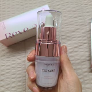 나우 [리브엠] 123억개 엑소좀으로 채운 눈부신 광채, 엑소코어 화이트닝 텐션 앰플 — 5점을 준 리뷰어가 2023년 6월 올린 사용 사진