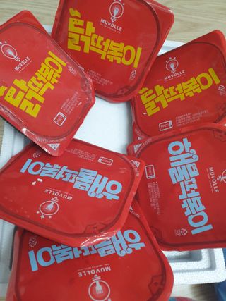 한성기업 무볼레 닭떡볶이+해물떡볶이 2종 세트 — 5점을 준 리뷰어가 2021년 10월 올린 사용 사진