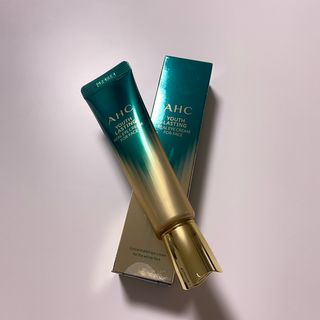 [NEW 탄력유턴 아이크림] AHC 유스 래스팅 리얼 아이크림 포 페이스 — 5점을 준 리뷰어가 2021년 3월 올린 사용 사진
