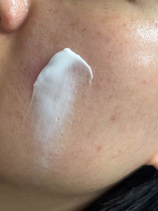 나우 [리브엠]피부 속부터 겹겹이, 촘촘하게! 워터핏8중 수분착붙 크림 — 4.5점을 준 리뷰어가 2025년 1월 올린 사용 사진