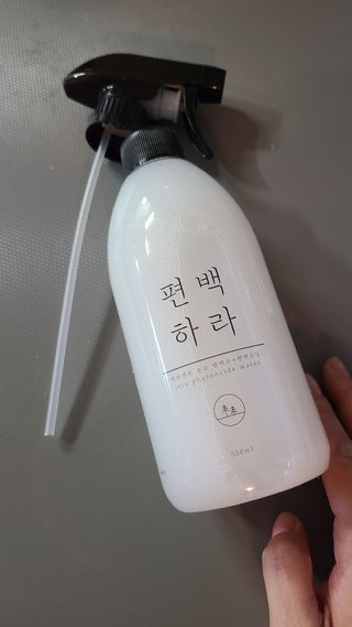 편백하라 피톤치드 편백수 탈취제 500ML — 5점을 준 리뷰어가 2022년 10월 올린 사용 사진