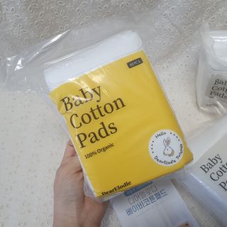 디어엘로디 프리미엄 유기농 유아 솜티슈 40매 3Pack +60매 1Pack 혼합형 — 5점을 준 리뷰어가 2021년 4월 올린 사용 사진