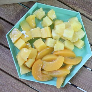 돌 MF[Dole] 파인애플컵/망고컵/복숭아컵 198g 6입X1박스 (맛 1가지 랜덤 발송) — 5점을 준 리뷰어가 2023년 6월 올린 사용 사진