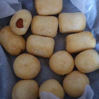 Dog&Ball 독앤볼 [Dog&Ball] 미니찹쌀볼도그 찹쌀치즈볼 — 4점을 준 리뷰어가 2021년 8월 올린 사용 사진