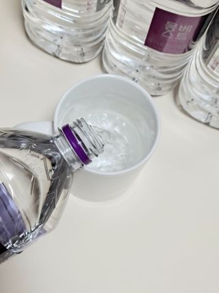 몽베스트 MONTBEST 1L 12입 — 4.5점을 준 리뷰어가 2022년 2월 올린 사용 사진